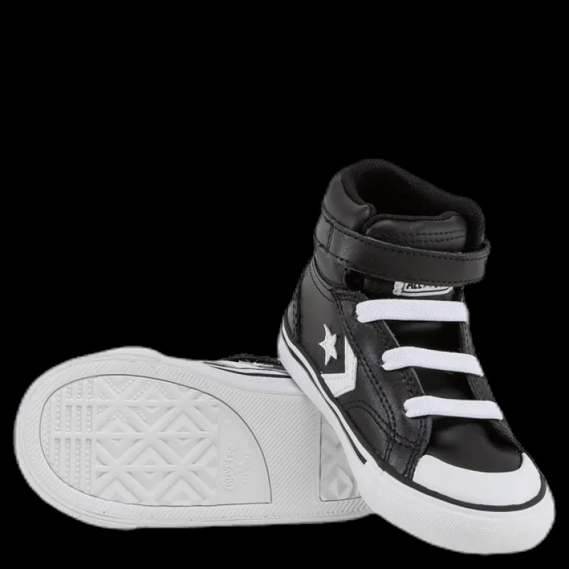 Converse Pro Blaze Strap Inf Black Svart Clearance