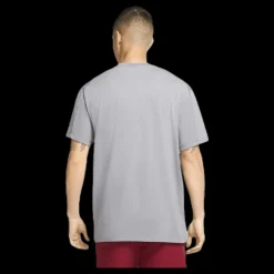 Nike Pro Burnout SS Top Black/Grey Grå