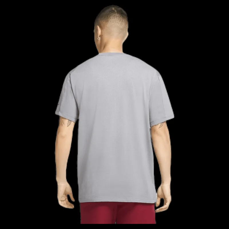 Nike Pro Burnout SS Top Black/Grey Grå
