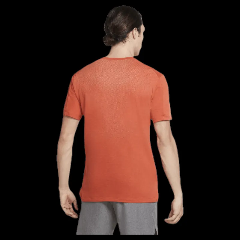Discount Nike Pro Burnout SS Top Orange
