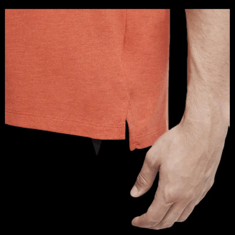 Discount Nike Pro Burnout SS Top Orange