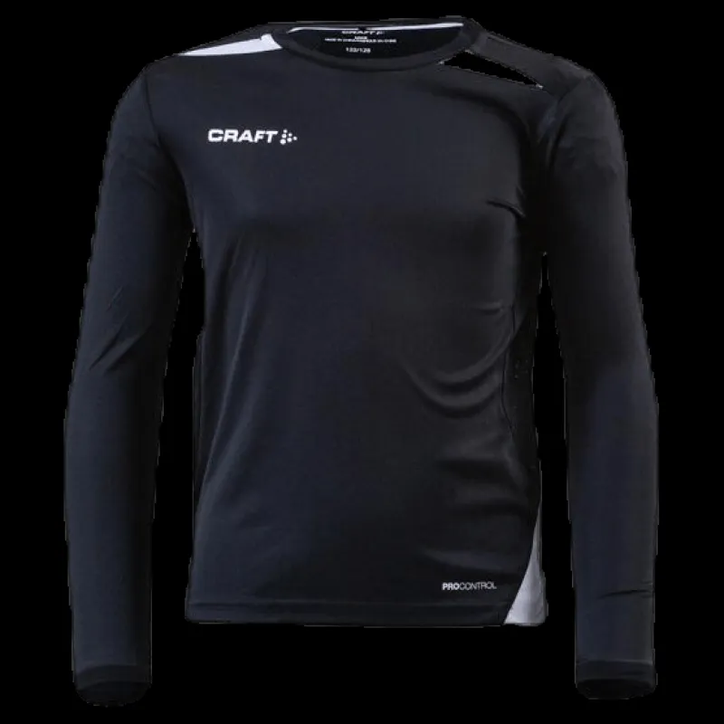 Hot Craft Pro Control Impact LS Tee Black Svart