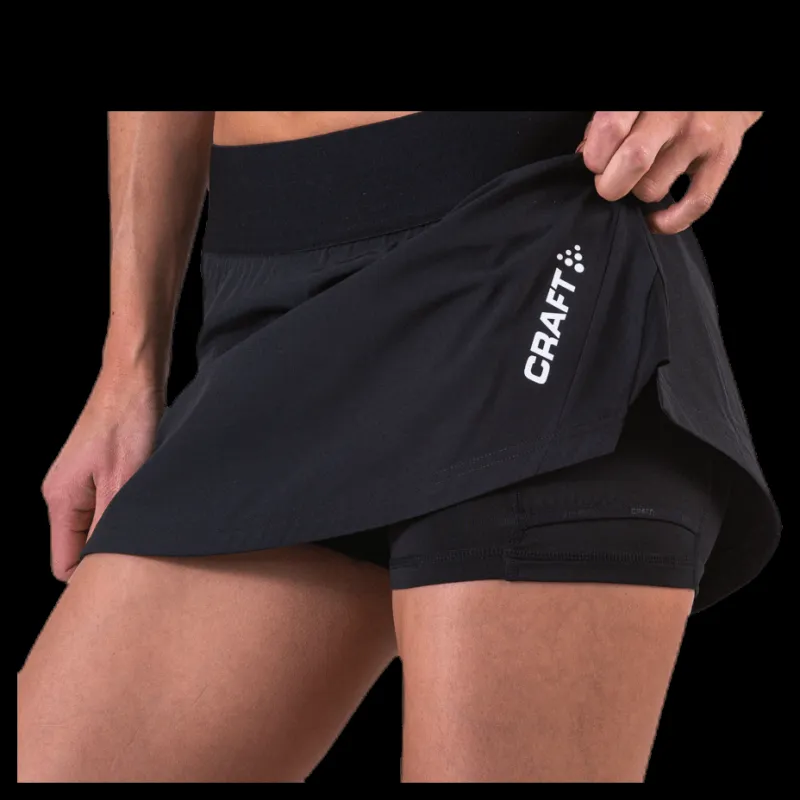 Online Craft Pro Control Impact Skirt Black Svart