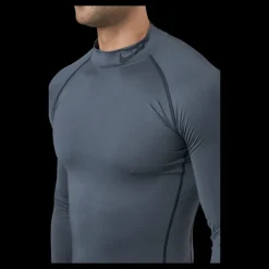 Nike Pro Dri-fit Men's Tight Fit Lo Iron Grey/black/black Blå New