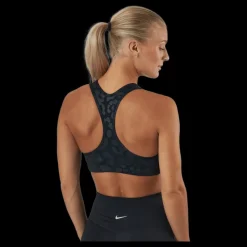 Discount Nike Pro Dri-fit Swoosh Women’s Med Black/clear Svart