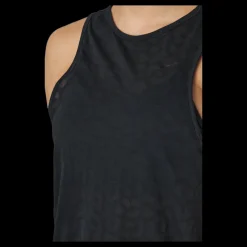 Outlet Nike Pro Dri-fit Women’s Printed Ta Black/clear Svart