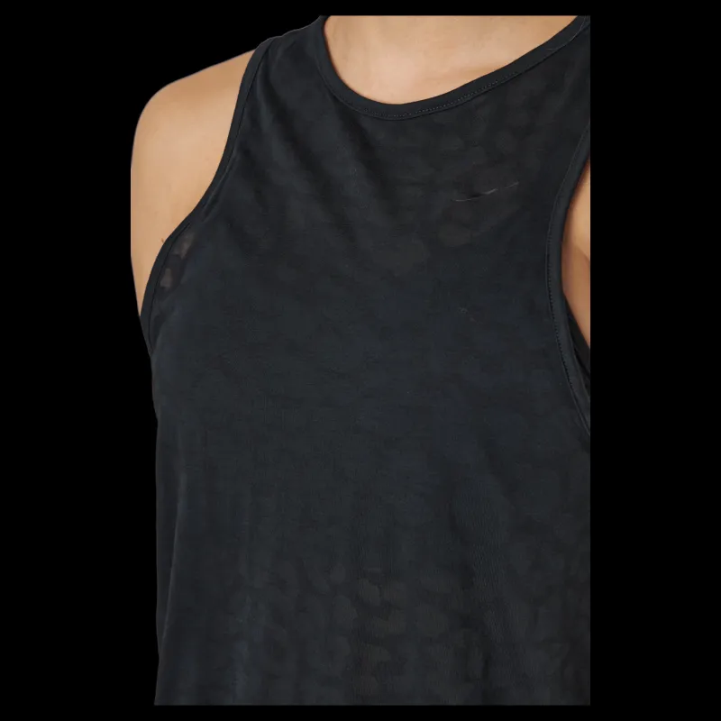 Outlet Nike Pro Dri-fit Women’s Printed Ta Black/clear Svart