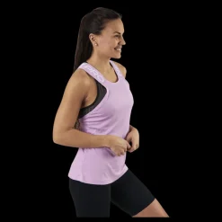 Nike Pro Dry Elastika Tank Top Pink/White Lila
