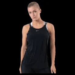 Online Nike Pro Elastika Tank Black Svart