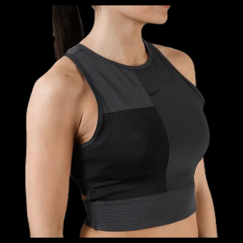 Nike Pro HyperCool Tank Black/Grey Svart Outlet