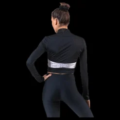 Nike Pro HyperWarm Half-Zip Black/Silver Svart Hot