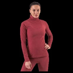 Nike Pro HyperWarm Velour Top Red Röd Outlet