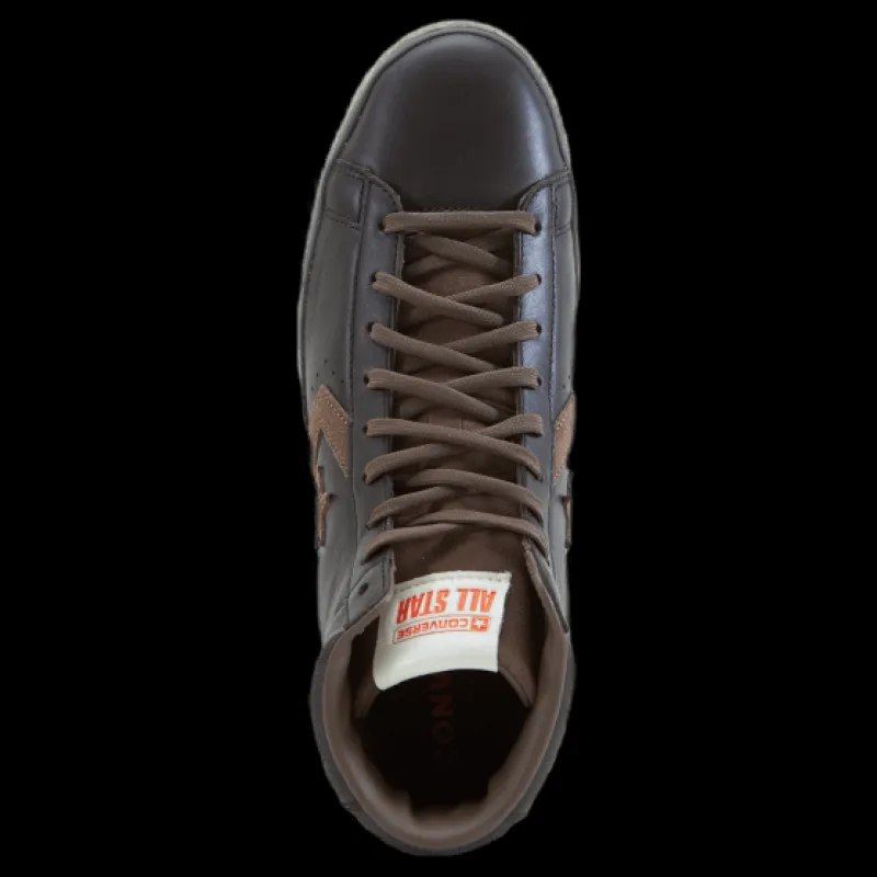 Discount Converse Pro Leather Velvet Brown/dark Mushroom/egr Svart
