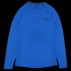 Nike Pro LS Top Blue Blå