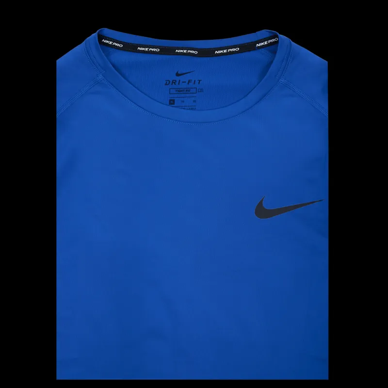 Nike Pro LS Top Blue Blå