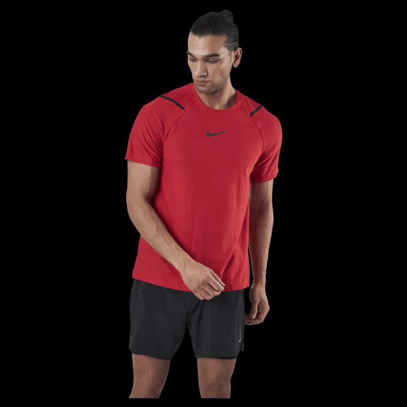 Nike Pro Npc SS Top Black/Red Röd Best