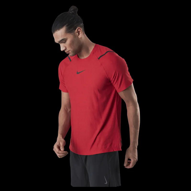 Nike Pro Npc SS Top Black/Red Röd Best
