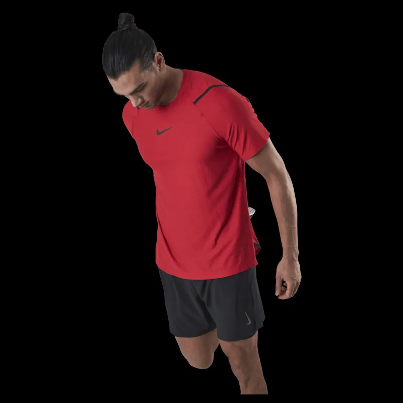 Nike Pro Npc SS Top Black/Red Röd Best