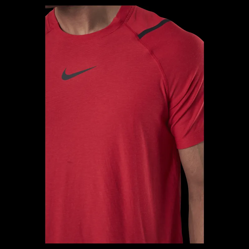 Nike Pro Npc SS Top Black/Red Röd Best