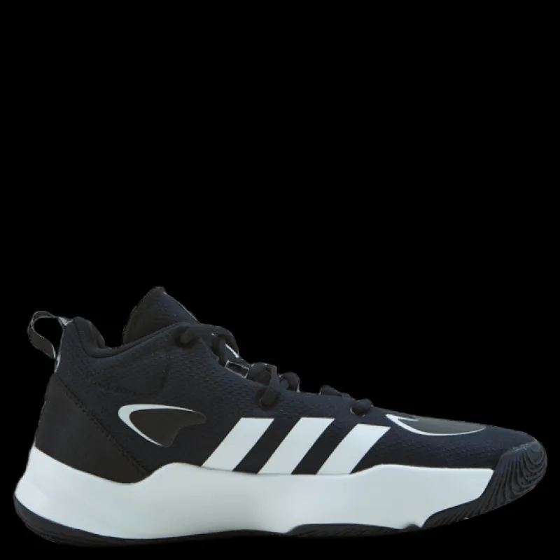 adidas Pro N3XT 2021 Shoes Core Black / Cloud White / Silver Metallic Svart Sale