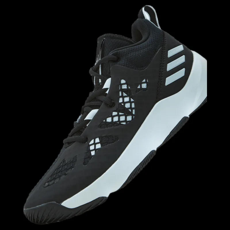 adidas Pro N3XT 2021 Shoes Core Black / Cloud White / Silver Metallic Svart Sale