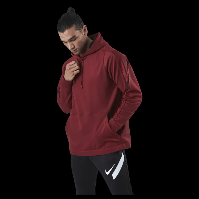 Nike Pro PO Hoodie 2.0 Patterned Röd Clearance