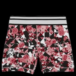 Sale Nike Pro Short Tights Junior Pink Flerfärgad