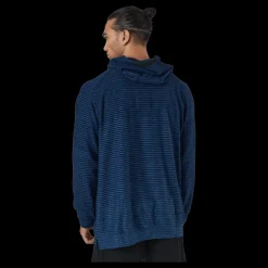 Nike Pro Therma-fit Adv Men's Fleec Obsidian/court Blue/volt Blå Clearance