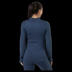 Nike Pro Therma-fit Adv Women's Lon Thunder Blue/metallic Silver Blå New