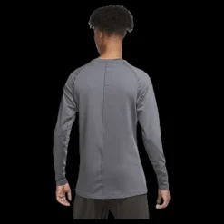 New Nike Pro Warm LS Top Black/Grey Grå
