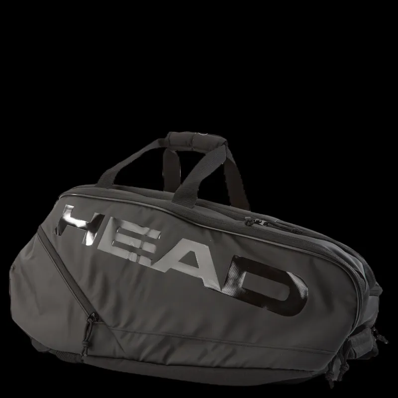 Discount Head Pro X Padel Bag Large Black Svart