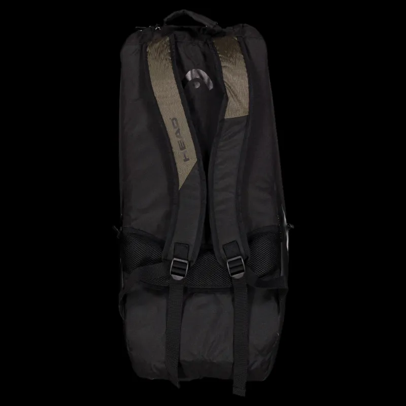 Head Pro X Racquet Bag L Thyme/black Svart Discount