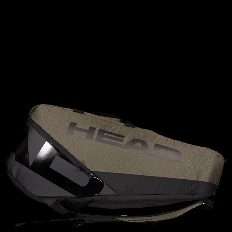 Head Pro X Racquet Bag L Thyme/black Svart Discount