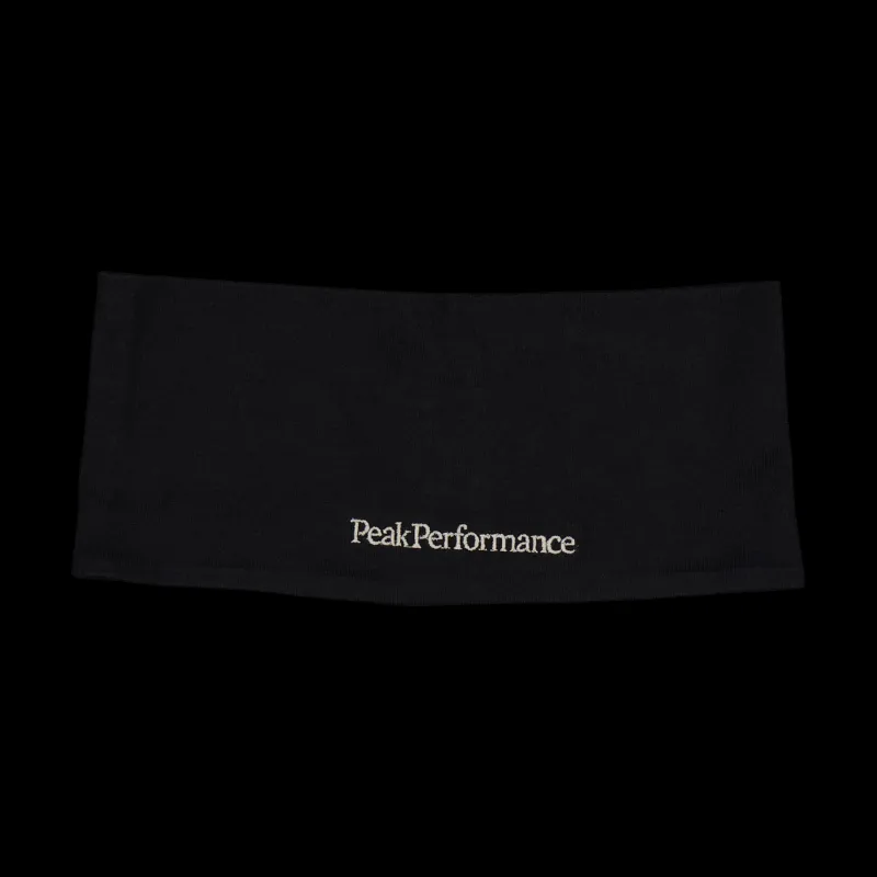 Peak Performance Progress Headband Black Svart