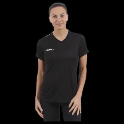 Craft Progress Practise Tee W White/Black Vit och Svart Hot
