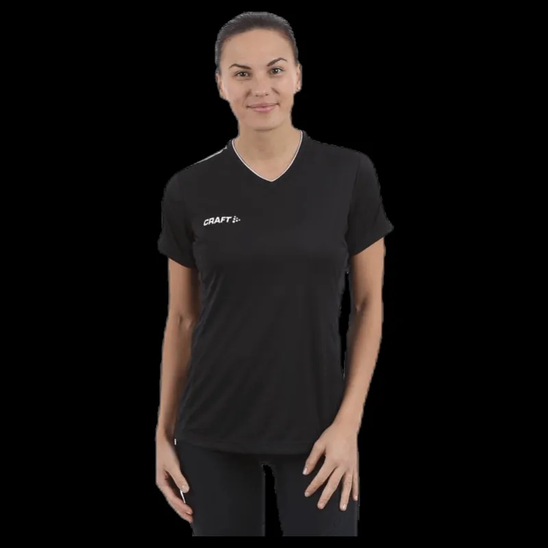 Craft Progress Practise Tee W White/Black Vit och Svart Hot