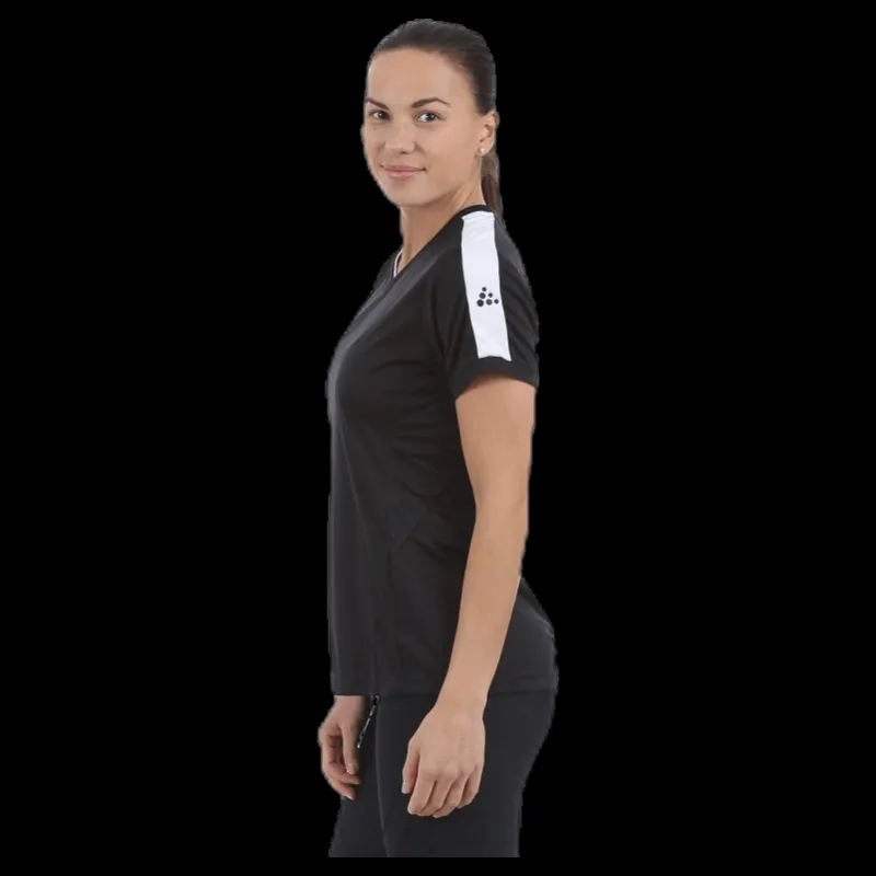 Craft Progress Practise Tee W White/Black Vit och Svart Hot