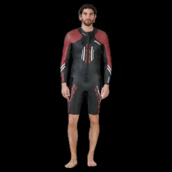 2XU Pro-Swim Run Pro Wetsuit Black/Red Svart och Röd