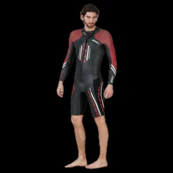 2XU Pro-Swim Run Pro Wetsuit Black/Red Svart och Röd