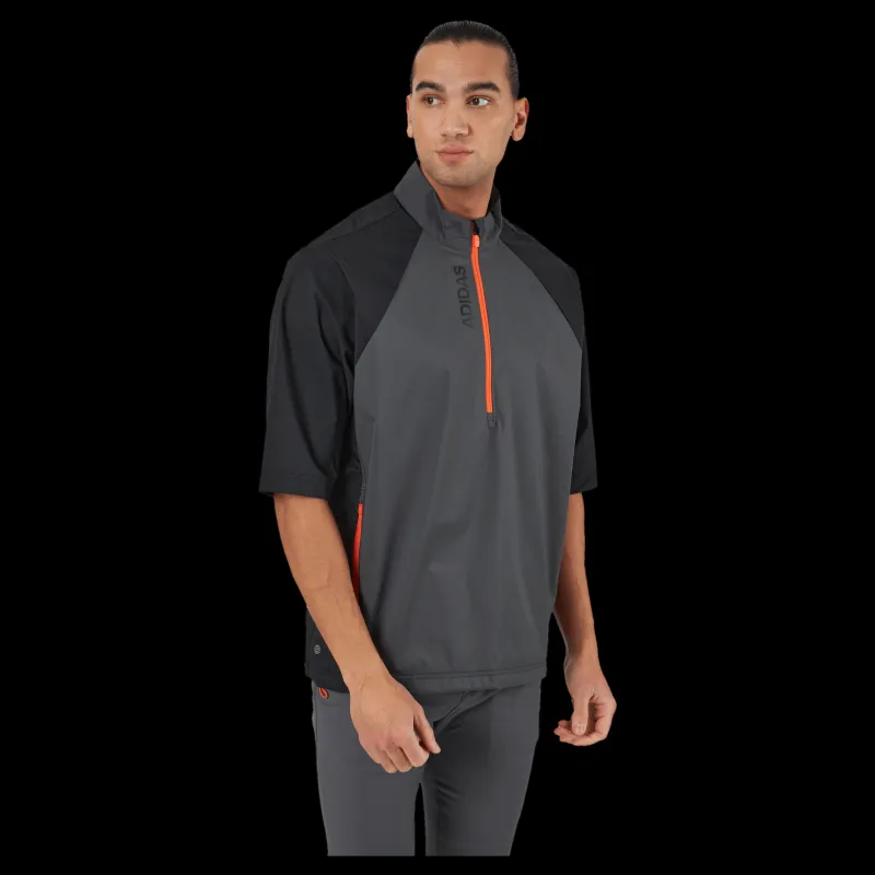 adidas Provisional Short Sleeve Jacket Black Svart Best