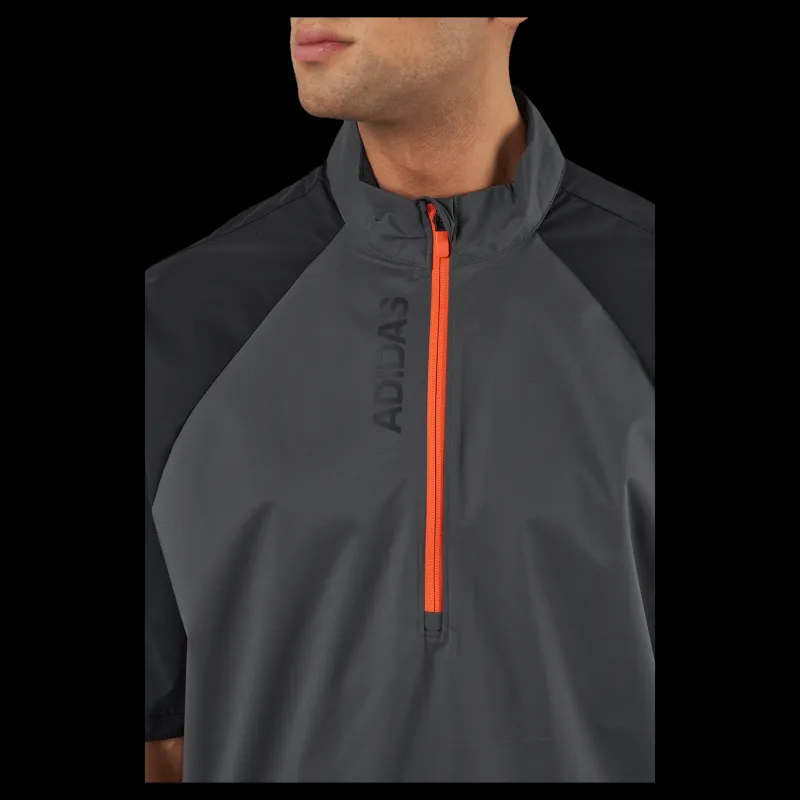 adidas Provisional Short Sleeve Jacket Black Svart Best