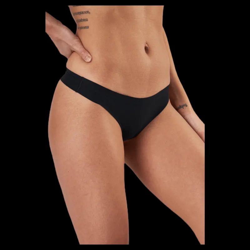 Online Under Armour PS Thong 3-Pack Black Svart