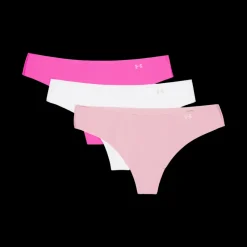 Under Armour Ps Thong 3pack Pink Elixir Rosa