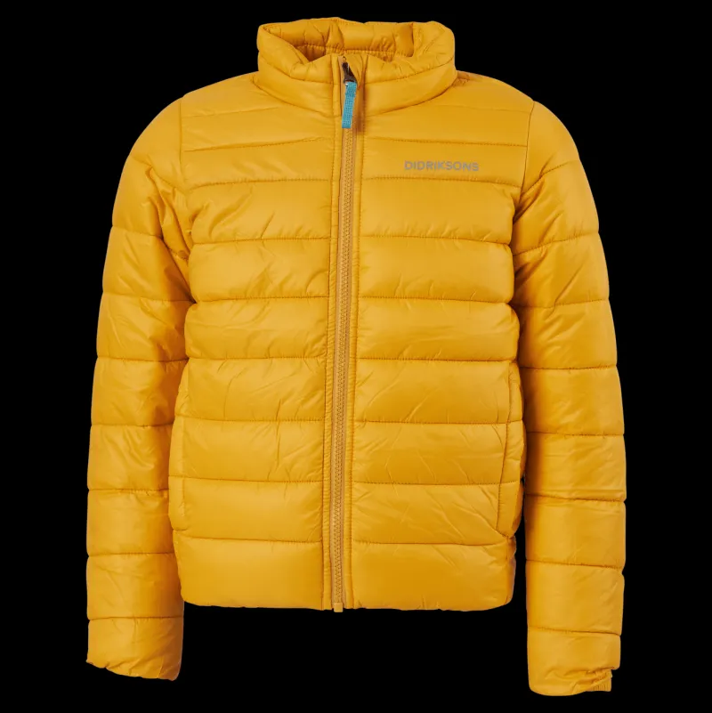 New Didriksons Puff Kids Jkt 2 Golden Yellow Gul