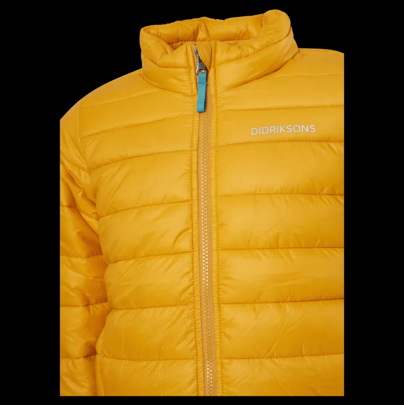 New Didriksons Puff Kids Jkt 2 Golden Yellow Gul