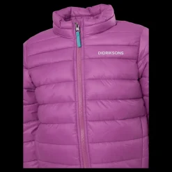 Didriksons Puff Kids Jkt 2 Radiant Purple Rosa