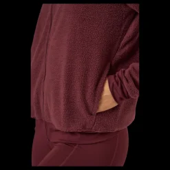Discount Puma Fit Sherpa Jacket Aubergine- Black Röd
