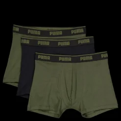 New Puma Men Everyday Basic Boxers Forest Grön