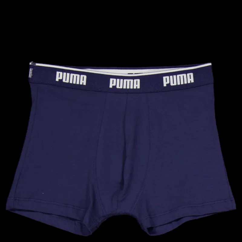 Puma Men Everyday Basic Boxers Blue Combo Blå Discount