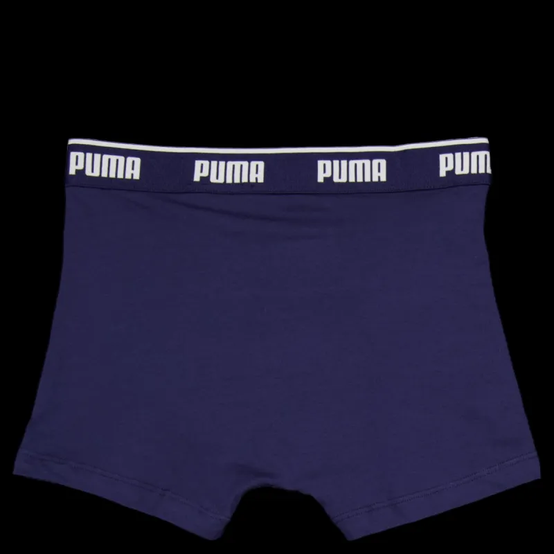 Puma Men Everyday Basic Boxers Blue Combo Blå Discount